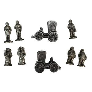 International Resourcing Services Tiny Victorian Metal Pieces People Buggy Cars